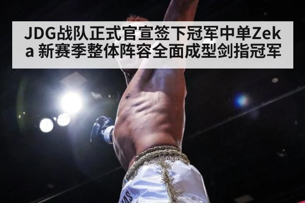 JDG战队正式官宣签下冠军中单Zeka 新赛季整体阵容全面成型剑指冠军